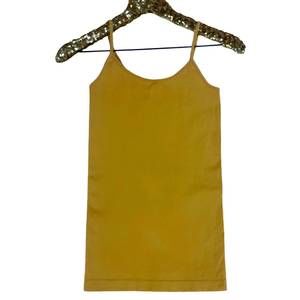 NEW ANEMONE women's seamless cami in mustard